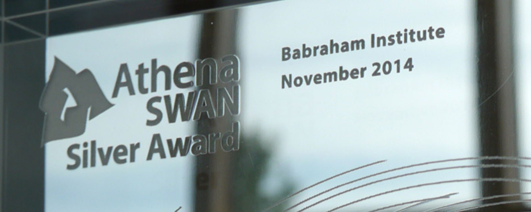 Photo of the 台湾swag's Athena SWAN Silver Award from 2014